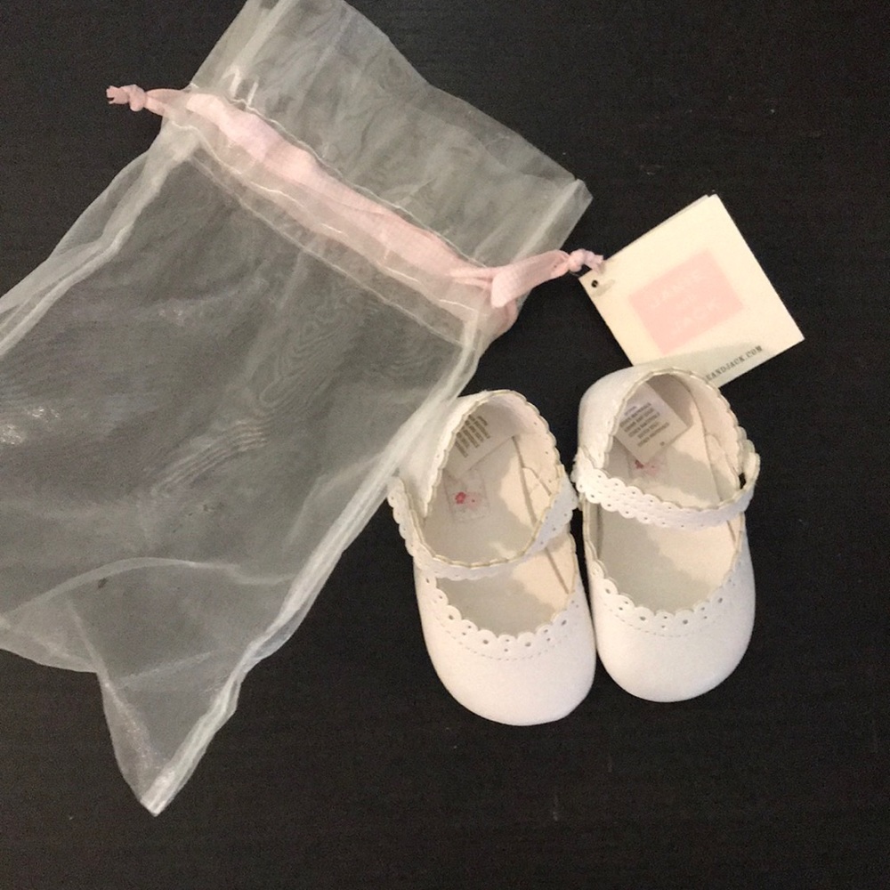 Janie and Jack Crib Shoes